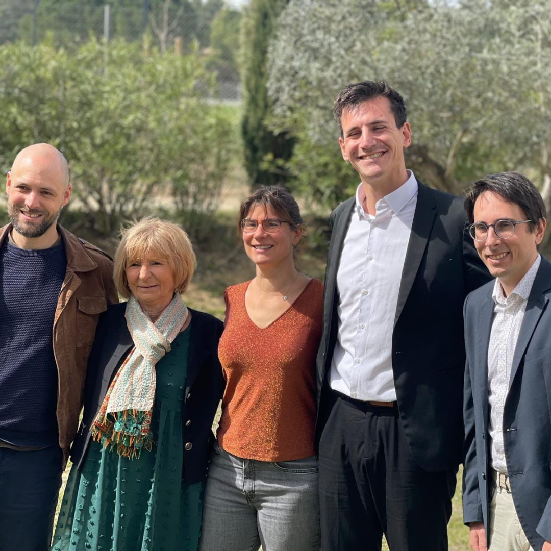 Voici les 5 élus du groupe Montferrier au Concret !