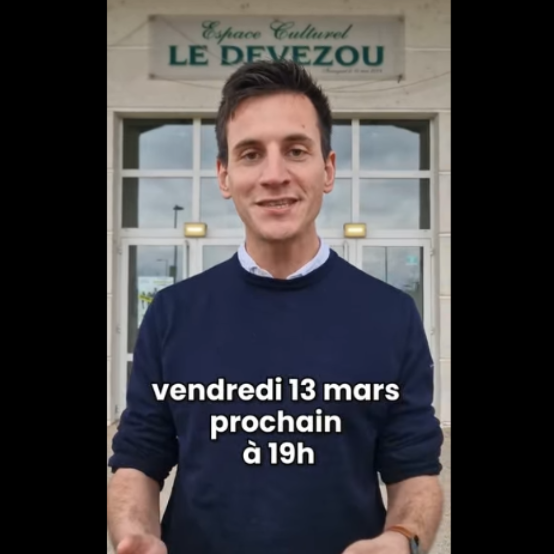 Rendez-vous le vendredi 13 mars à 19h pour notre dernière réunion publique.