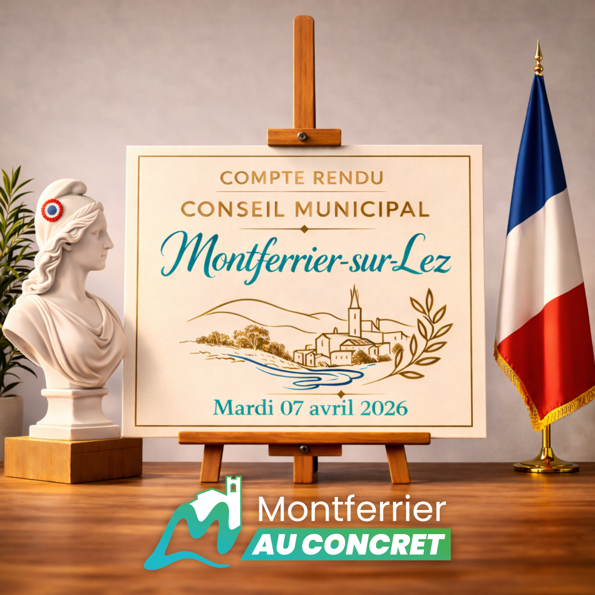 Compte rendu du Conseil municipal du Mardi 07 avril 2026